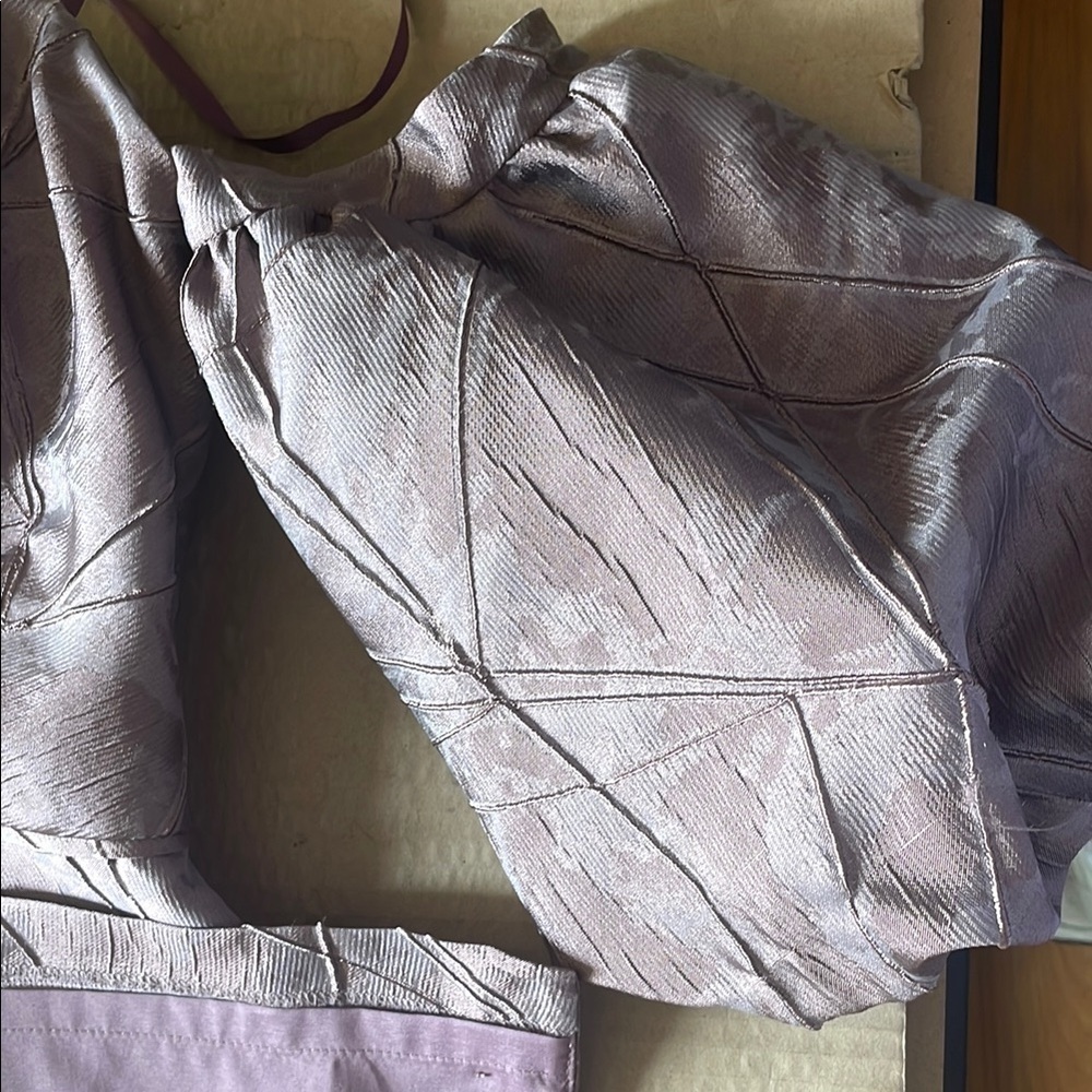 Aidan Mattox Blush Off-Shoulder Dress - Picture 3 of 10